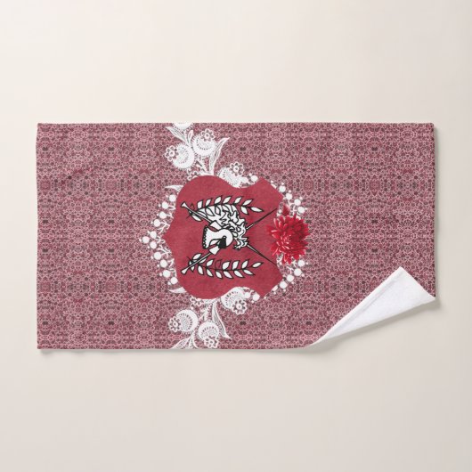 Romantische  handdoekset bad handdoek (Handdoek)