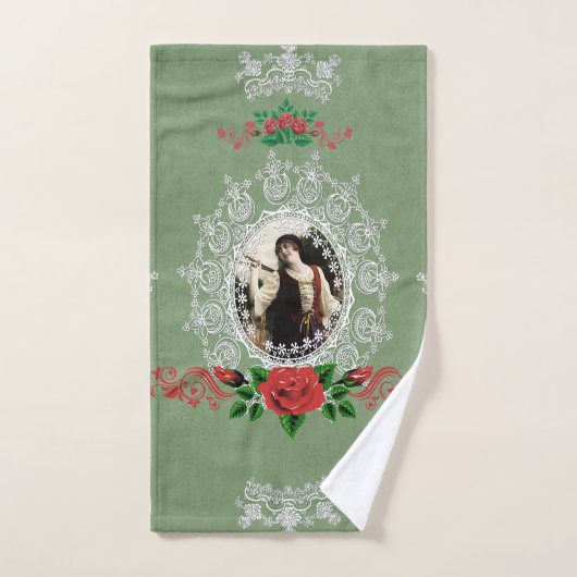 Romantische  handdoekset bad handdoek (Handdoek)