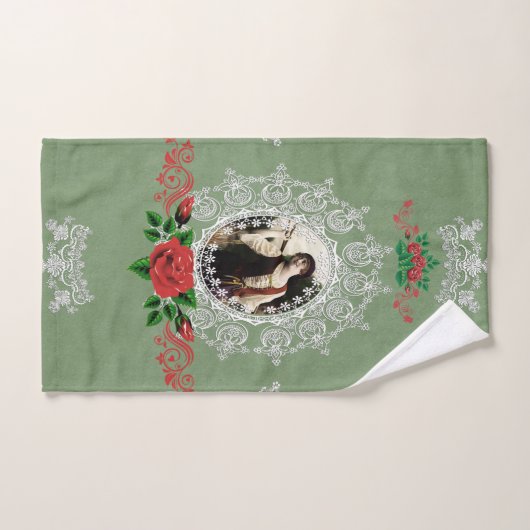 Romantische handdoekset bad handdoek (Handdoek)