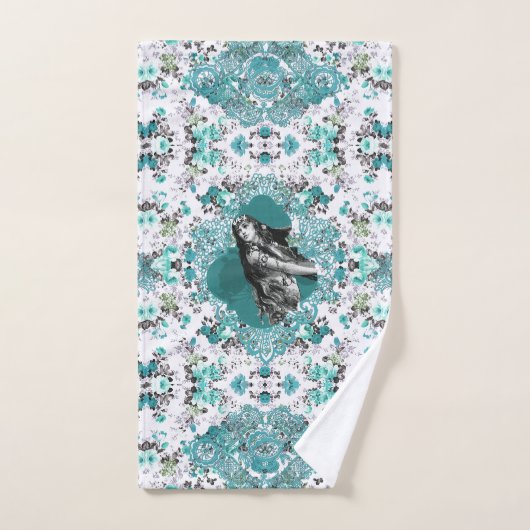 Romantische handdoekset bad handdoek (Handdoek)