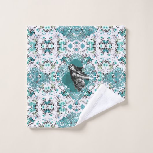 Romantische handdoekset bad handdoek (Wasdoekje)