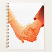 Romantische handjes vasthouden - Love & Conn Planner (Voorkant)