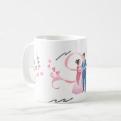 Romantische Harmonie Koffiemok (Voorkant links)