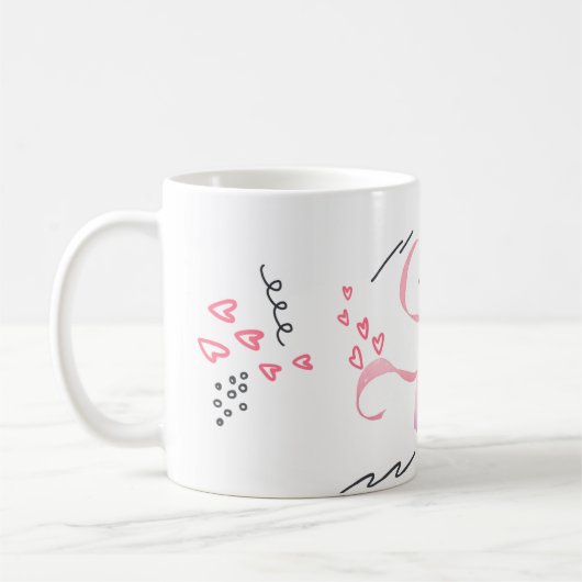Romantische Harmonie Koffiemok (Links)