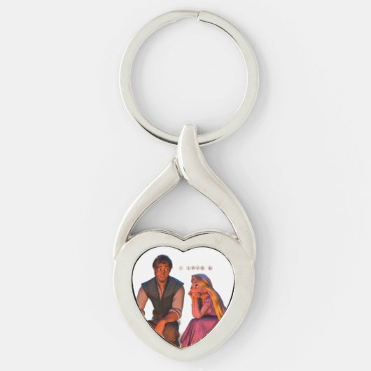 Romantische Hart Sleutelhanger – Perfecte Liefdesg (Voorkant)