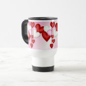 Romantische hartdecor Mok (Voorkant links)