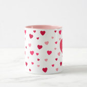 Romantische harten Collectie Valentijnse Mok (Midden)