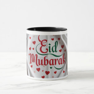 Romantische harten Eid Mubarak Mok
