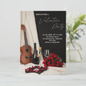 Romantische Harten & Liefdesviering Feest Kaart (Staand voorkant)