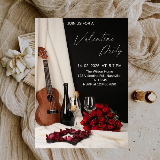 Romantische Harten & Liefdesviering Feest Kaart