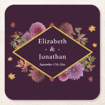 Romantische herfst Dahlia bruiloft