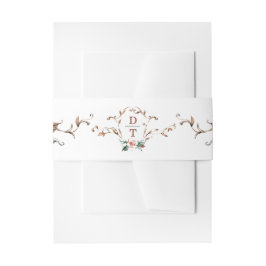 Romantische Herfst Invitation Band Uitnodigingen Wikkel