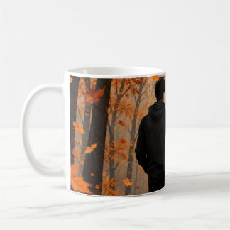 Romantische Herfst Koppel Mok | Herfst Bos Koppel