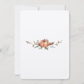 Romantische Herfst Save The Dates Save The Date (Achterkant)