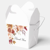 ROMANTISCHE HERFSTKLEUREN BRUIDSDIEPTE  BEDANKDOOSJES (Geopend)