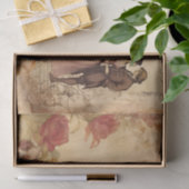 Romantische herinneringen liefdevol paar in de tui tissuepapier (Geschenk)