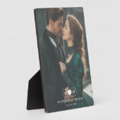 Romantische herinneringsplaquette voor verliefde k fotoplaat (Zijkant)