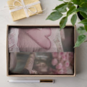 Romantische Highland Vintage Valentijnsdag Decoupa Tissuepapier (Geschenk)