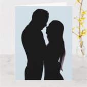 ROMANTISCHE HOOGSTE BIRTHDAAGWIFE- OF HUSBAND-KAAR KAART (Gele Bloem)