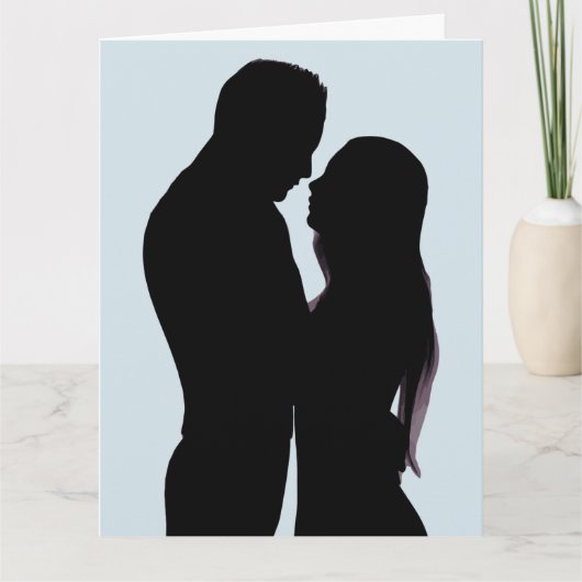 ROMANTISCHE HOOGSTE BIRTHDAAGWIFE- OF HUSBAND-KAAR KAART (Voorkant)