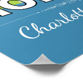 Romantische huwelijksreis Montego Bay Jamaica Kaar Poster (Hoek)