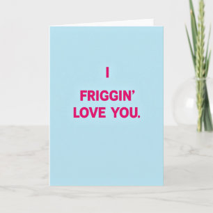 Romantische I Love You Hemelkaart Kaart