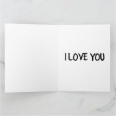 ROMANTISCHE ICH LIEFDE JOU RODE LIPPEN KAARTEN VOO (Binnen)