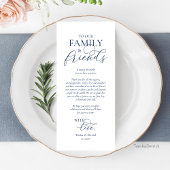 Romantische instelling voor een binnenplaats Dank  Programmakaart