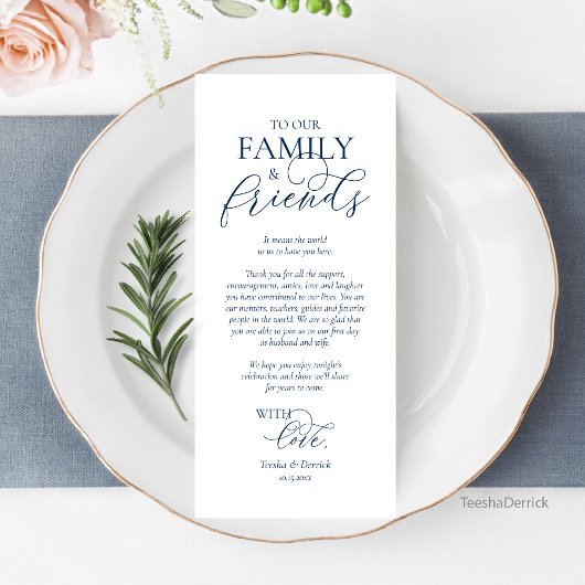 Romantische instelling voor een binnenplaats Dank  Programmakaart