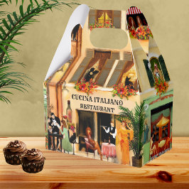 Romantische Italiaanse bedankdoos Bedankdoosjes