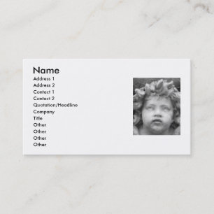 Romantische Italiaanse Renaissance Angel Visitekaa Visitekaartje