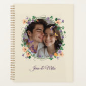 Romantische Ivy en Vlinders Planner (Voorkant)