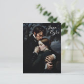 Romantische Jane Eyre en Edward Rochester Briefkaart (Staand voorkant)