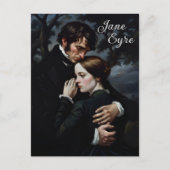 Romantische Jane Eyre en Edward Rochester Briefkaart (Voorkant)