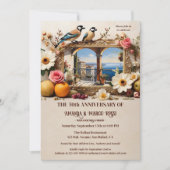 Romantische Jubileum Partij Kaart (Voorkant)