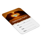 Romantische Jubileum Partij Magneet (Rechterzijde)