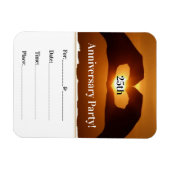 Romantische Jubileum Partij Magneet (Horizontaal)