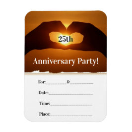 Romantische Jubileum Partij Magneet