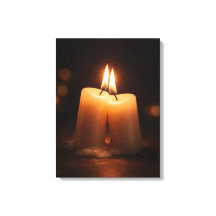 Romantische kaarslichtgloed – Minimaal Valentijnsd