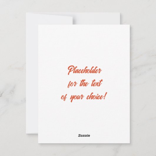 Romantische kaart (Achterkant)