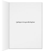 Romantische Kaart met twee oxen (Binnen (Rechts))