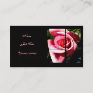 Romantische kaart visitekaartje