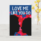 ROMANTISCHE KAART VOOR HEM, HOOP VAN MIJ ZOALS JIJ (Gele Bloem)