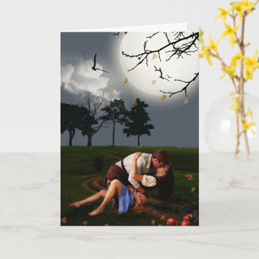 ROMANTISCHE KAART VOOR HUSBAND, HOOP VAN MIJ ZOALS (Gele Bloem)