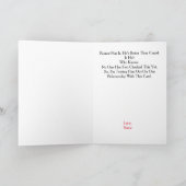 Romantische Kabouter Man Kaart (Binnen)