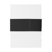 Romantische kalligrafie donkere foto overlay bruil uitnodigingen wikkel (Achterkant Voorbeeld)