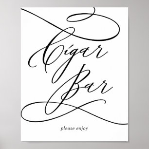 Romantische kalligrafie   Vlaamse signaalborden Poster