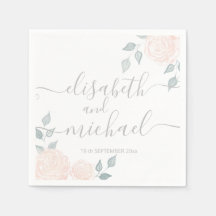 Romantische kalligrafie waterverf boho rozen