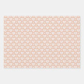 Romantische kant harten Valentijnsdag Patroon Inpakpapier Vel (Voorkant 3)