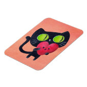 Romantische kat magneet (Linkerzijde)